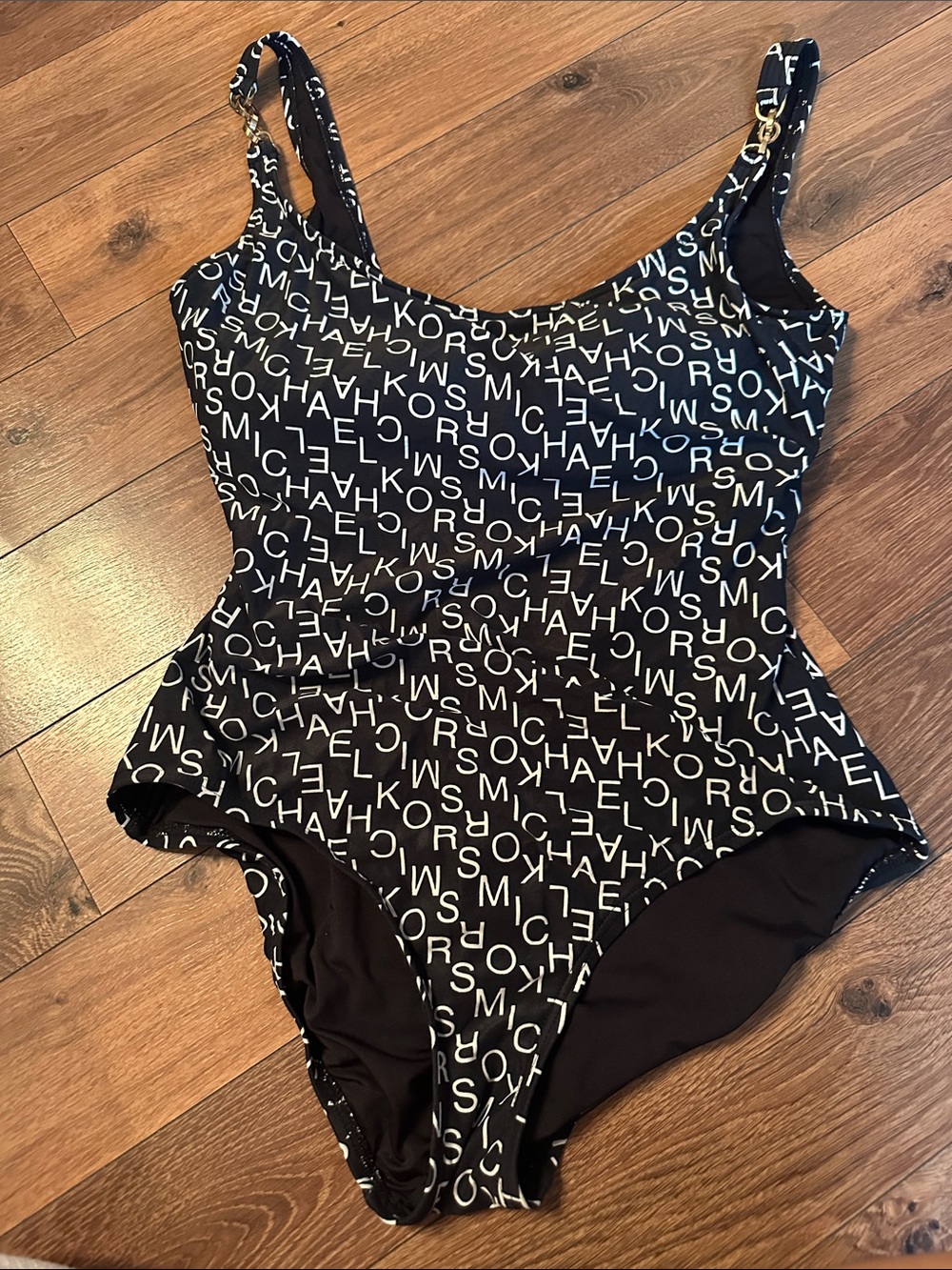 Michael Kors One-piece Swimsuit Gold hardware
